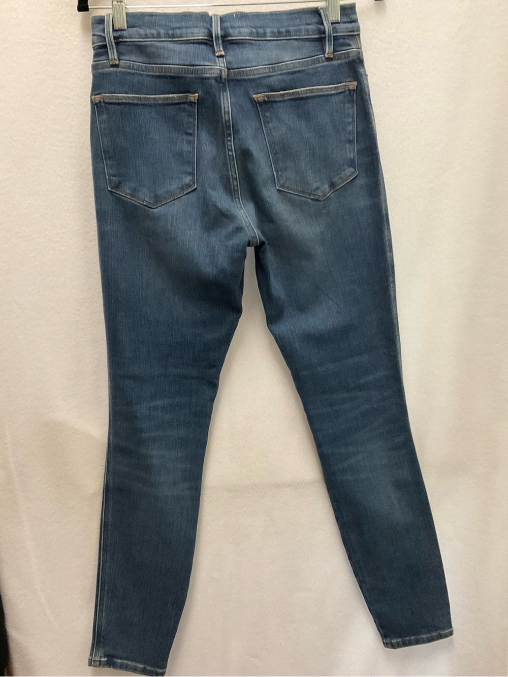 Frame LE HIGH Skinny Ridge Rip Jeans - Picture 2 of 5
